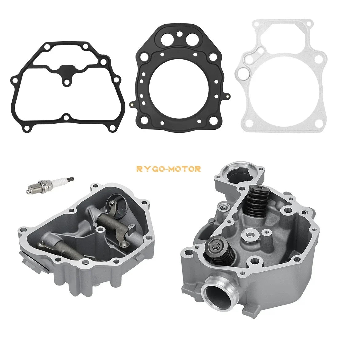 Cylinder Head Assembly with Valves Cover & Gaskets for Honda Rancher 420 TRX420 (2009–2024)
