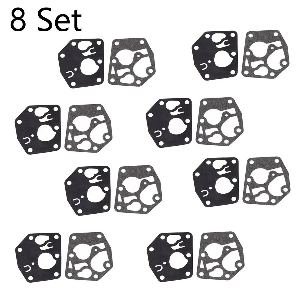 Set of 8 Carburetor Gasket Diaphragm Kit for B&S 495770 795083 5083H 5083K