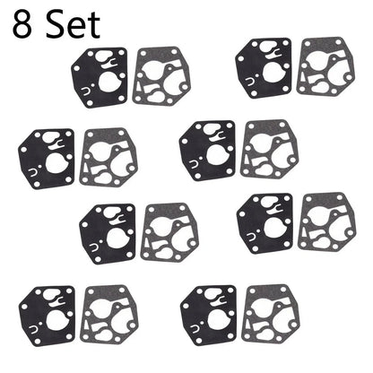 Set of 8 Carburetor Gasket Diaphragm Kit for B&S 495770 795083 5083H 5083K