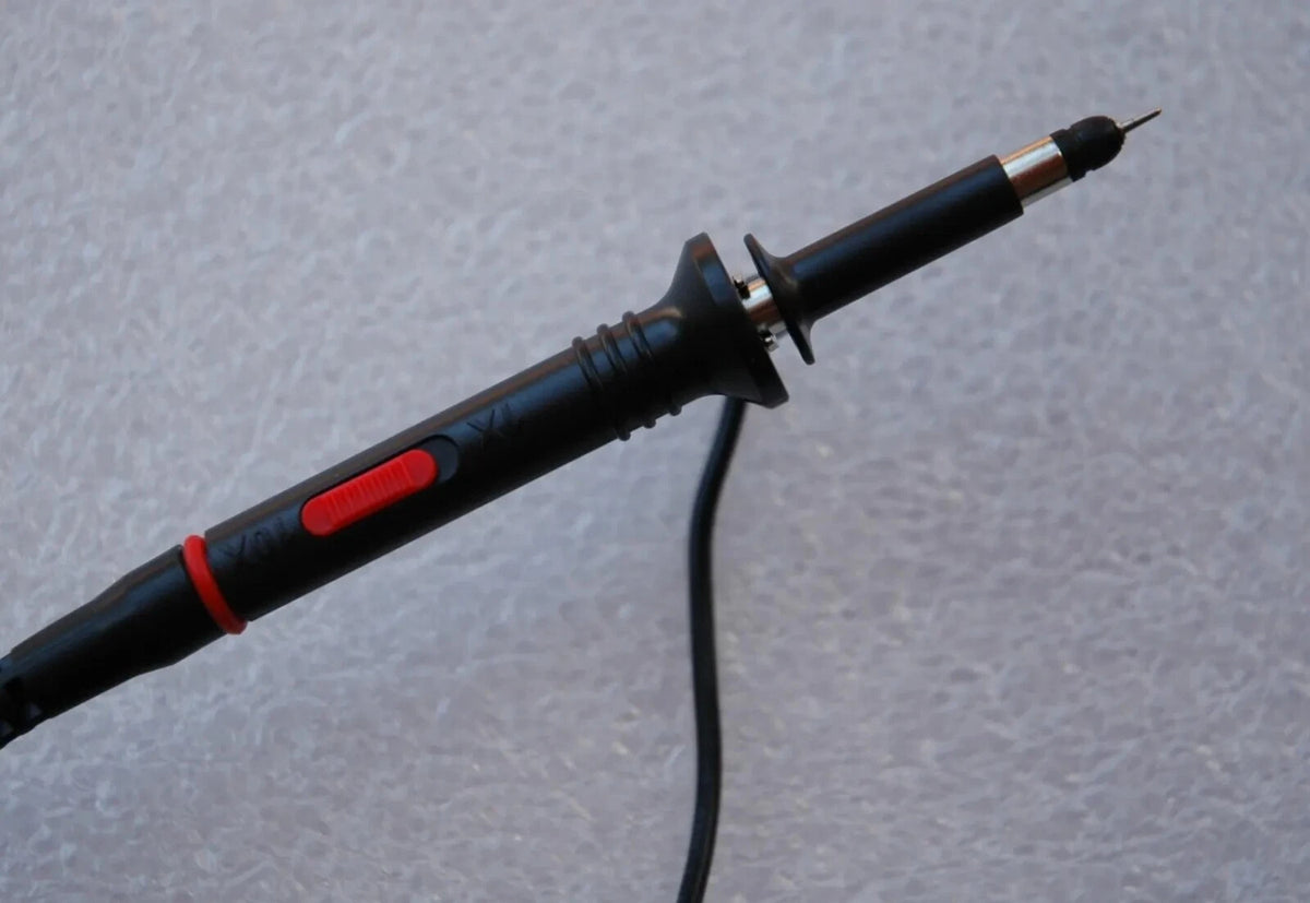 2X Oscilloscope Probes Kit 200MHz BNC to Grabber Hook Cable
