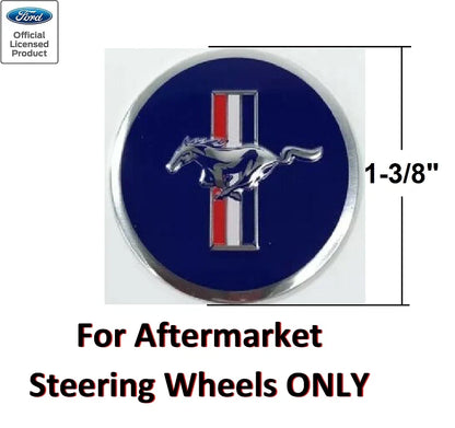 Steering Wheel Horn Button Insert Replacement for Ford Mustang (2015–2023)