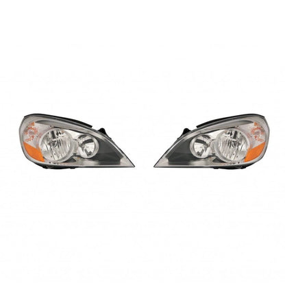 Set of 2 Headlight Assembly for Volvo S60 (2011–2013) MLX-PAIR-SHE9086A-150-1-CL360A50, VO2502132