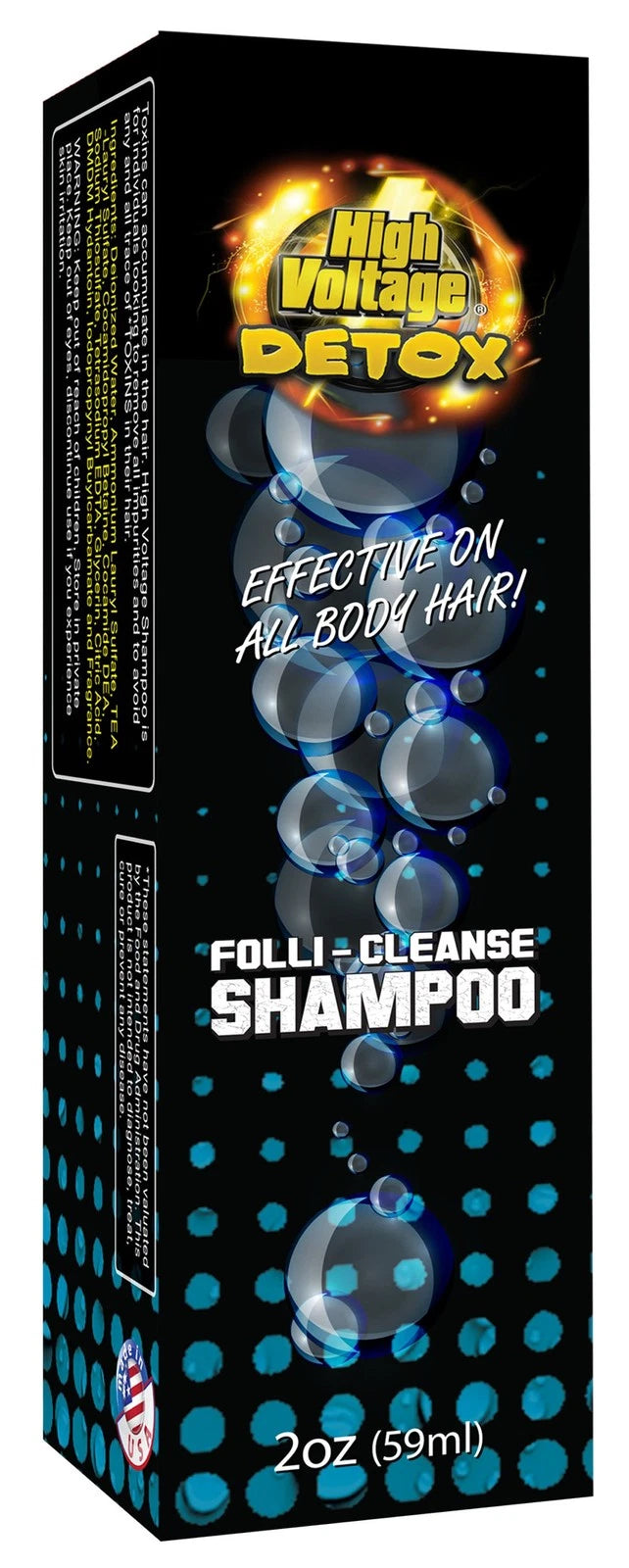 High Voltage Hair Follicle Cleanser Detox 2.01 Fl Oz (Pack of 1)