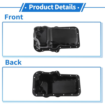 1 Pcs Engine Oil Pan No.53021755AA/53021755AB for Dodge Dakota (2006–2010)