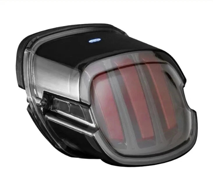 LED Taillight with Plate Light Smoke for Harley (1999–2023)
