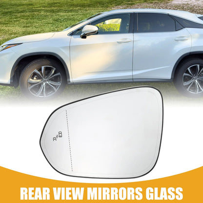 Left Side Rear View Mirror Glass No. 87961-0E250 for Lexus RX350 (2016–2022)