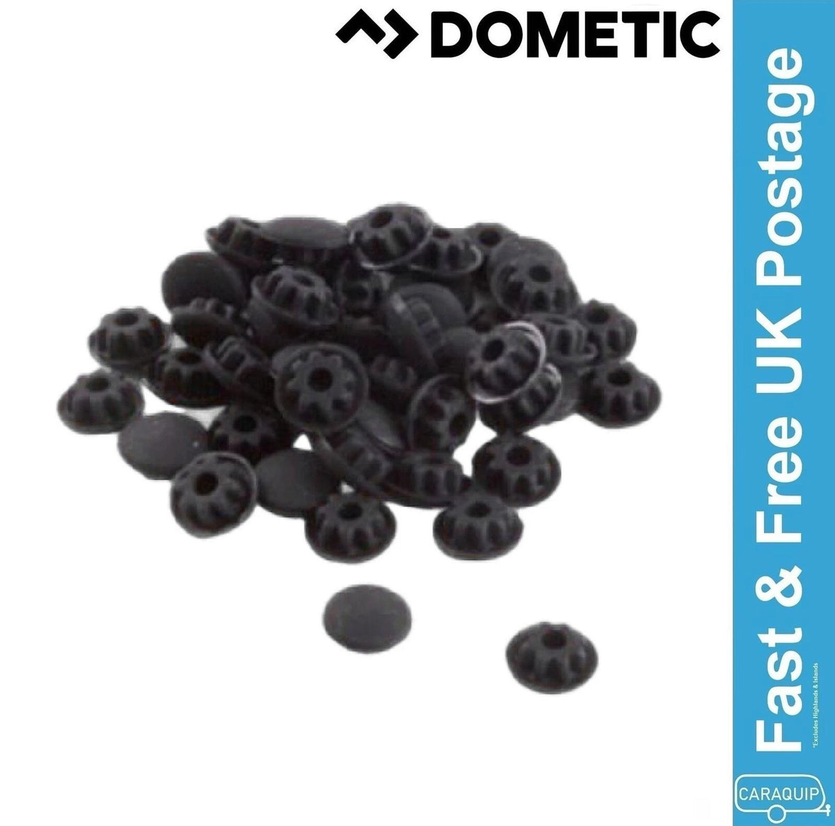 12x Rubber Screw Cover Caps for Dometic SMEV Sink Hob Cooker (1053120794)