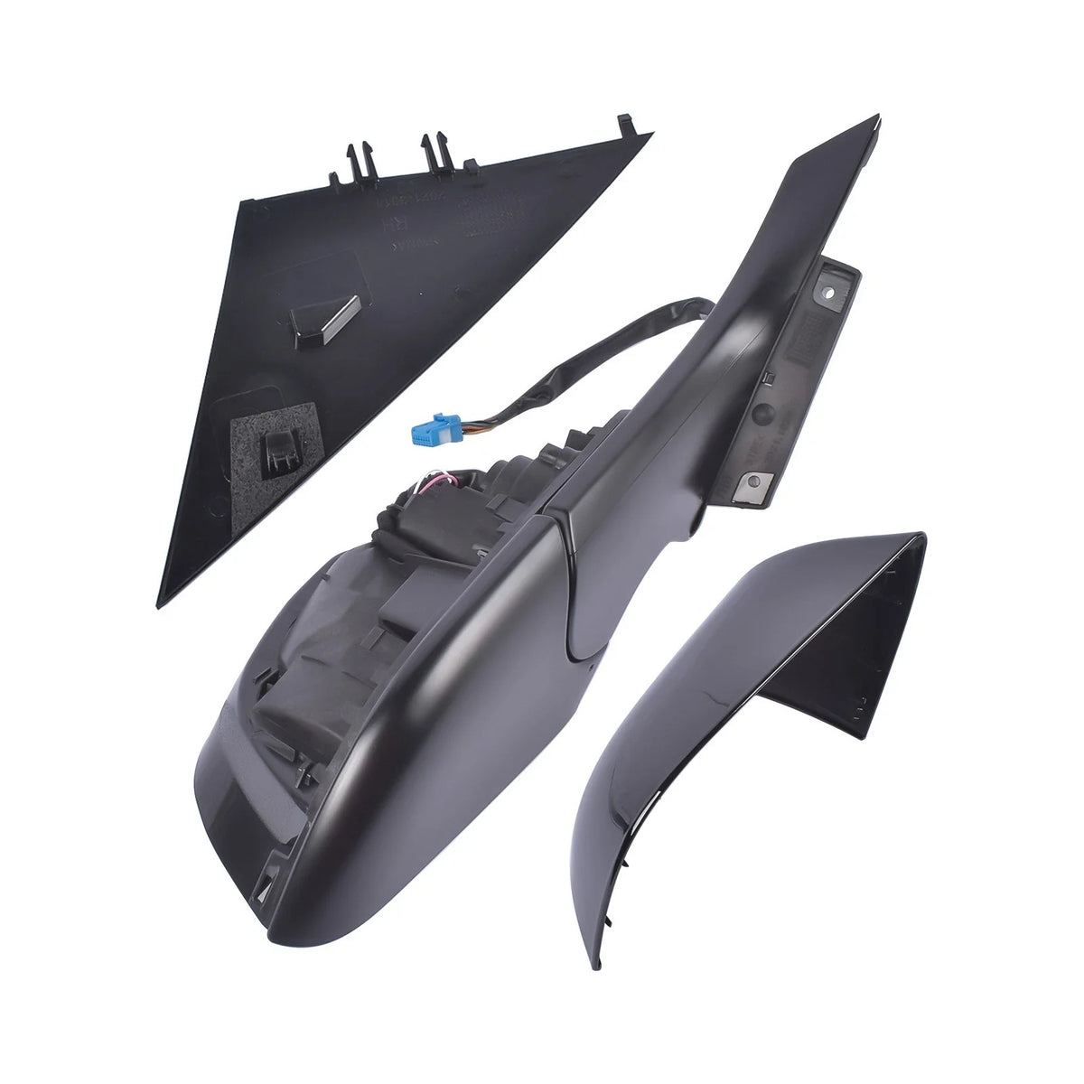 Heated Power Fold Black Right Passenger Side Mirror for Tesla Model 3 (2017–2022)