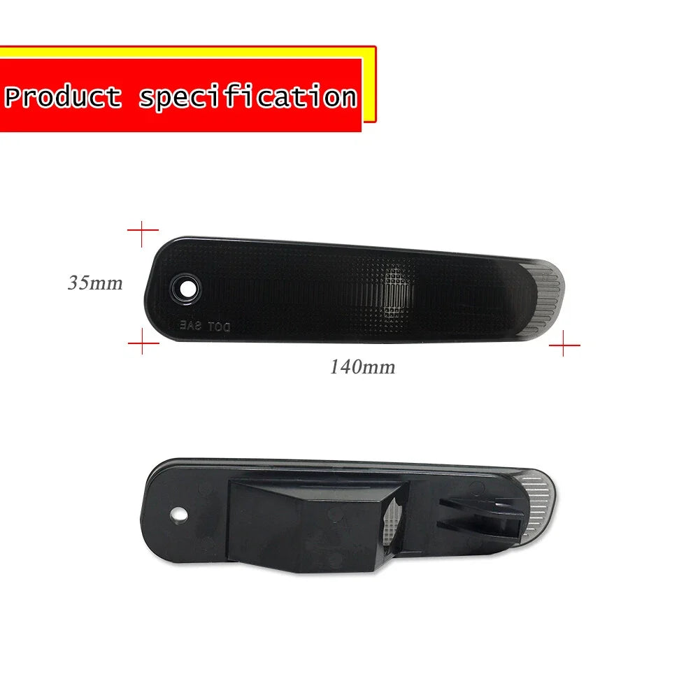 Smoked Rear Side Marker Lamps for Nissan 300ZX Z32 (1990–1996)
