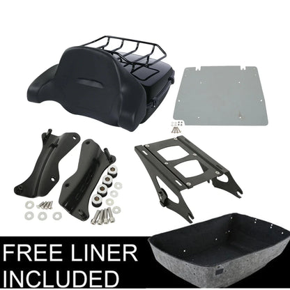 Chopped Trunk for Harley Davidson Touring Electra Street Road Glide (2014–2026)