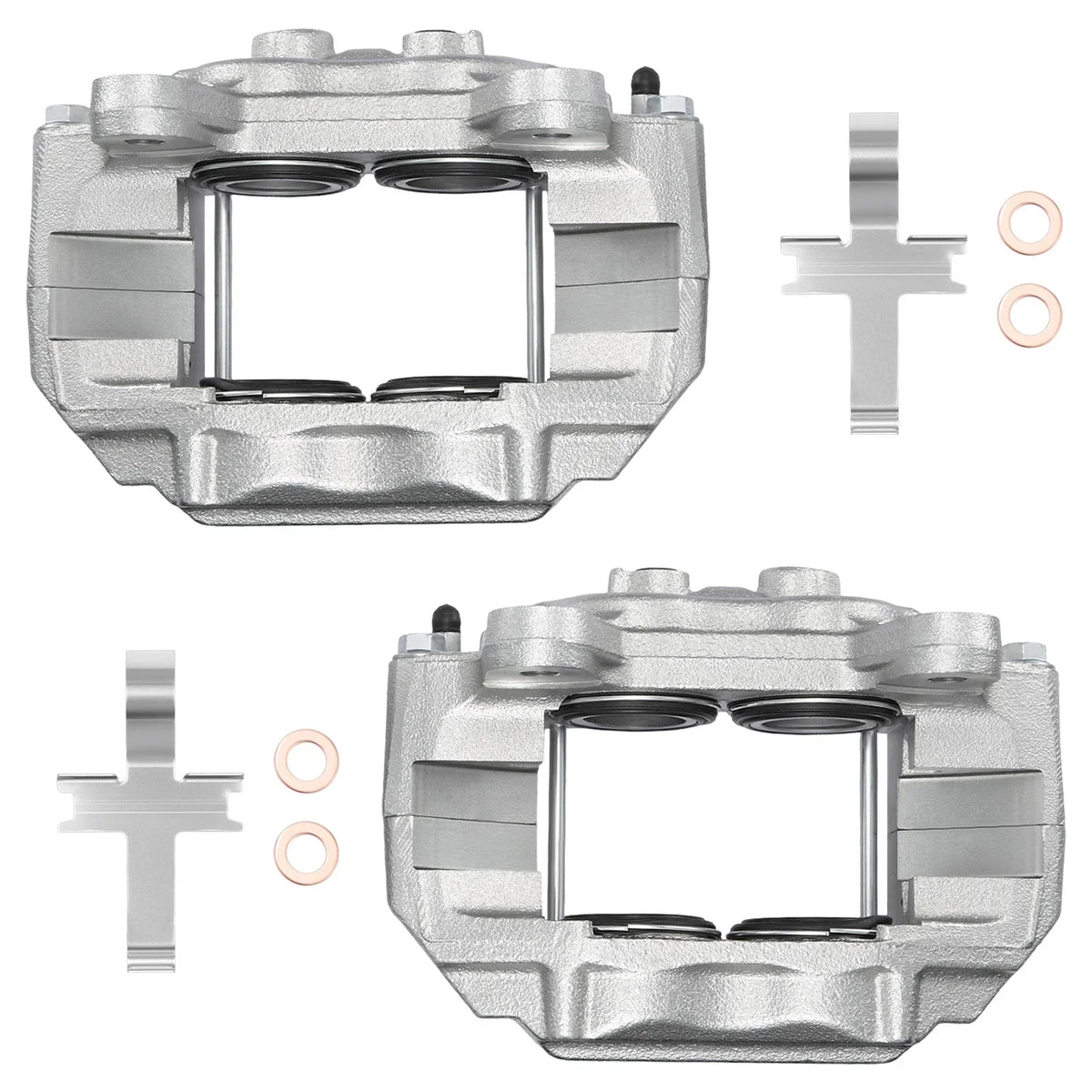 Front Left Right Brake Calipers Pair for 1993–1997 Toyota Land Cruiser 4.5L