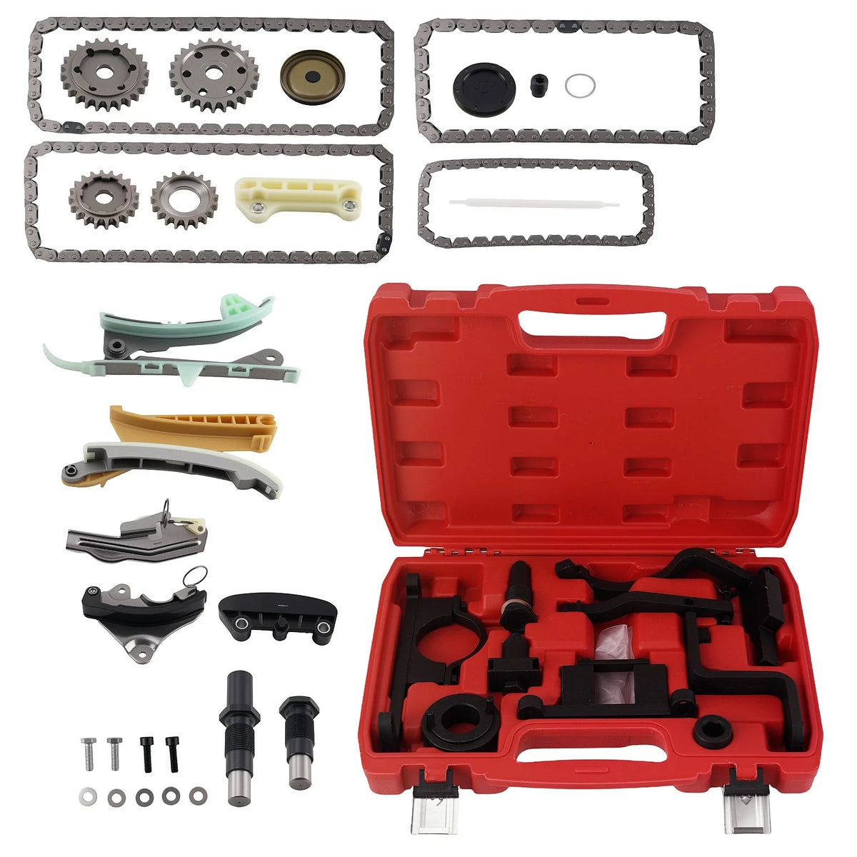 Timing Chain Kit for Ford Explorer 4.0L V6 SOHC (1997–2001) 90398S 76117 w/ Tools