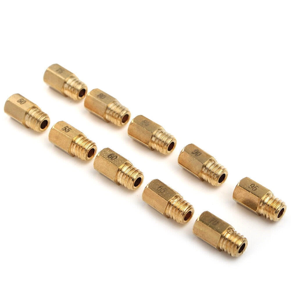 10x Carburetor Main Jet for MIKUNI VM/TM/TMX AX100 (50-90)