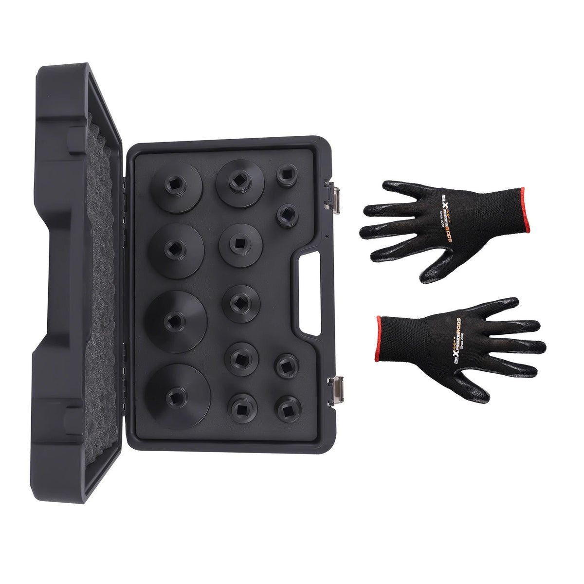13-Piece 60mm Lock Nuts Socket Set for 9FLT3D (18-80MM)