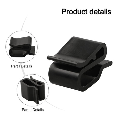 Photovoltaic Cable Clamp Set of 100 for Efficient Cable Management