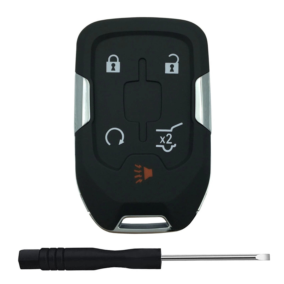 Keyless Entry Remote Fob Shell Case for GMC Acadia, Terrain, Chevy Tahoe, Yukon