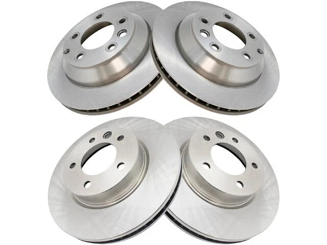 Set of 4 Brake Rotors for Porsche Cayenne (2003–2006, 2008–2010) 37646JVRZ