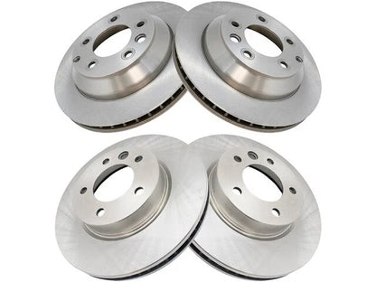 Set of 4 Brake Rotors for Porsche Cayenne (2003–2006, 2008–2010) 37646JVRZ