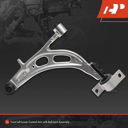 Front Left Lower Control Arm & Ball Joint Assy for Subaru Impreza WRX (20202FE311, CB72183PR, 524795)