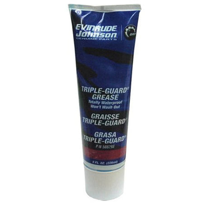 Triple Guard Marine Grease Tube 8oz for Johnson Evinrude OMC (OEM 0508298)