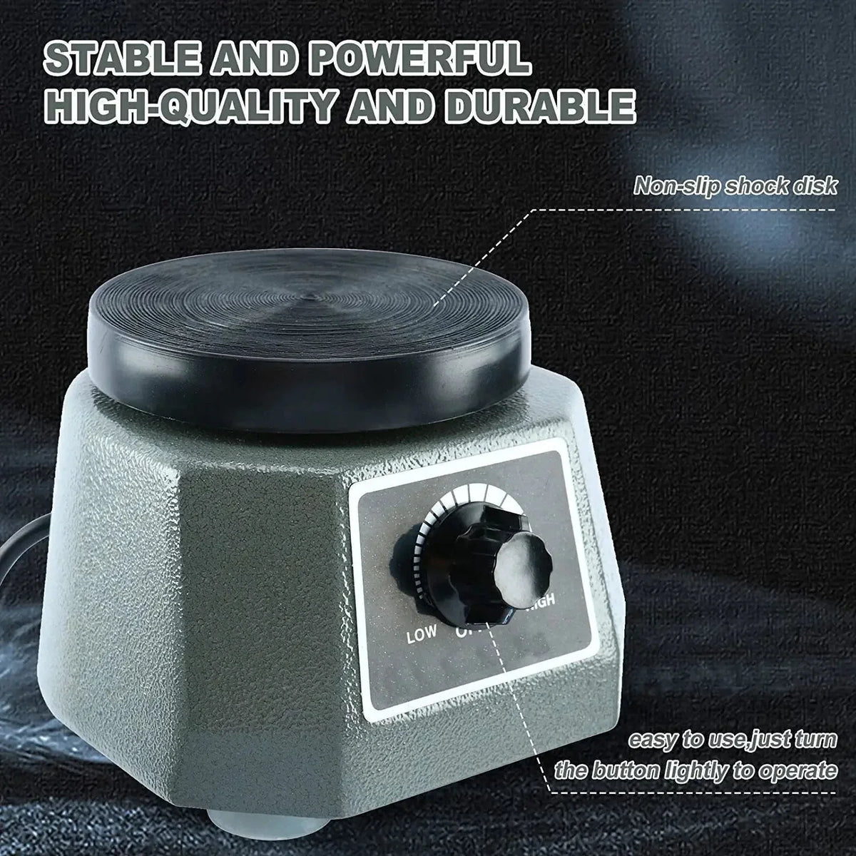 4" Dental Lab Vibrator for Gypsum Mixing Machine