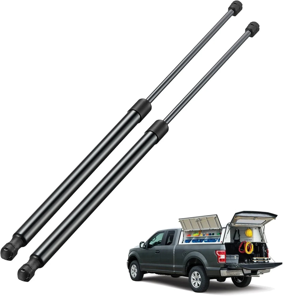 27in 400N Gas Struts for Tonneau Cover for Trailer (1986–1987)