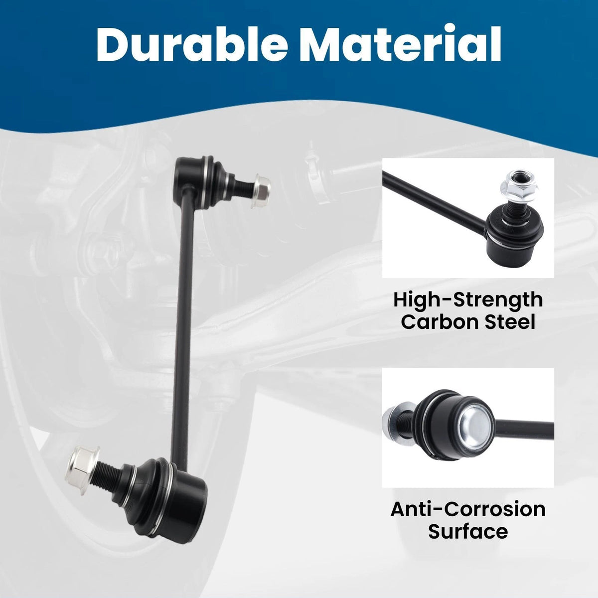 Set of 2 Front Stabilizer Sway Bar End Links for Honda Pilot Acura MDX (2006–2015) 1IYHDQ