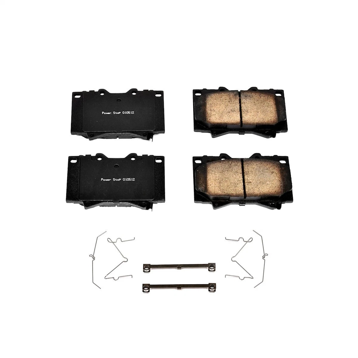 2X Powerstop Brake Pad Sets Front for Lexus LX470, Land Cruiser (1998–2007)