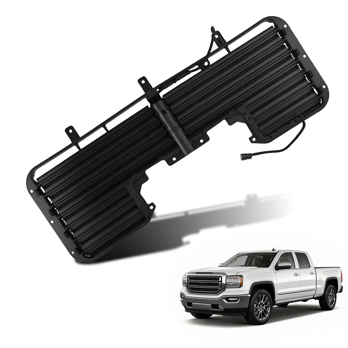 Active Radiator Shutter for Silverado 1500 High Country (2017–2018) KWF4EB, 84363184, GM1206119