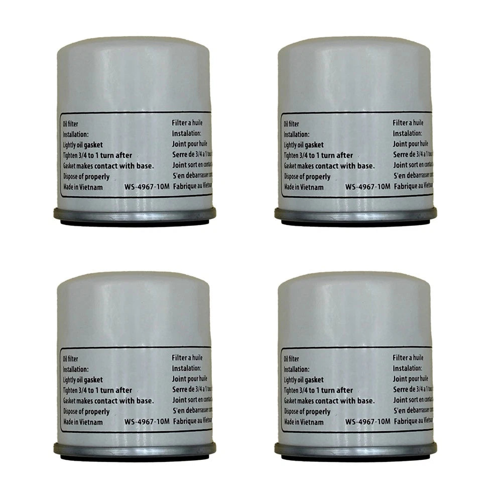 Set of 4 Transmission Filters for Exmark