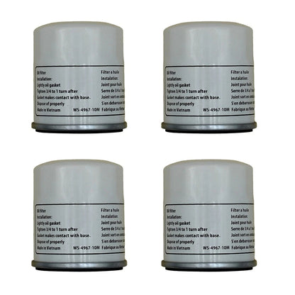 Set of 4 Transmission Filters for Exmark