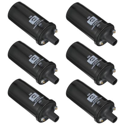 Set of 6 Ignition Coils for Chevy Olds Ram Van Truck Suburban B300 (1974–1975)