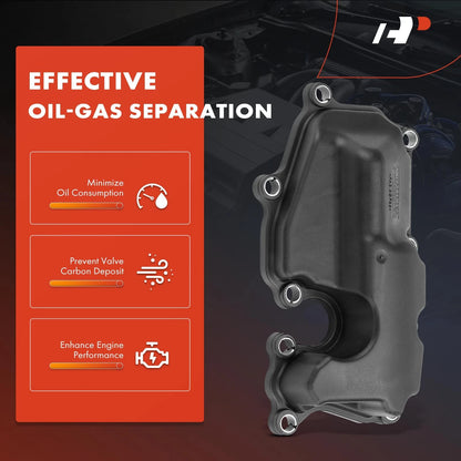 Engine Oil Separator Crankcase Vent Valve for VW Jetta Passat Tiguan (2006–2018) - 6H103464L, 06H103464L