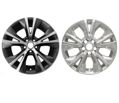 Set of 4 Chrome 18" Wheel Skins Hub Caps for Toyota Highlander (2014–2019) IMP410X