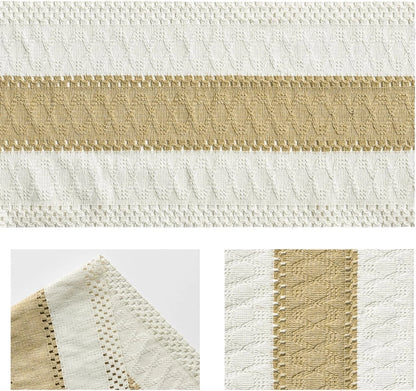 Burlap Brown Rustic Table Runner for Kitchen Dining (Seasonal Holiday)