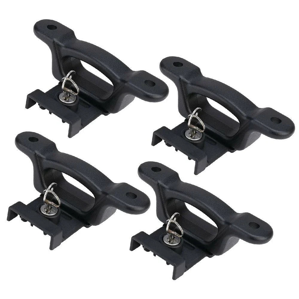 Set of 4 Tie Down Anchors & Box Link Cleats for Ford F150/F250/F350 (2015–2023)