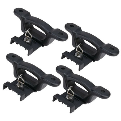 Set of 4 Tie Down Anchors & Box Link Cleats for Ford F150/F250/F350 (2015–2023)