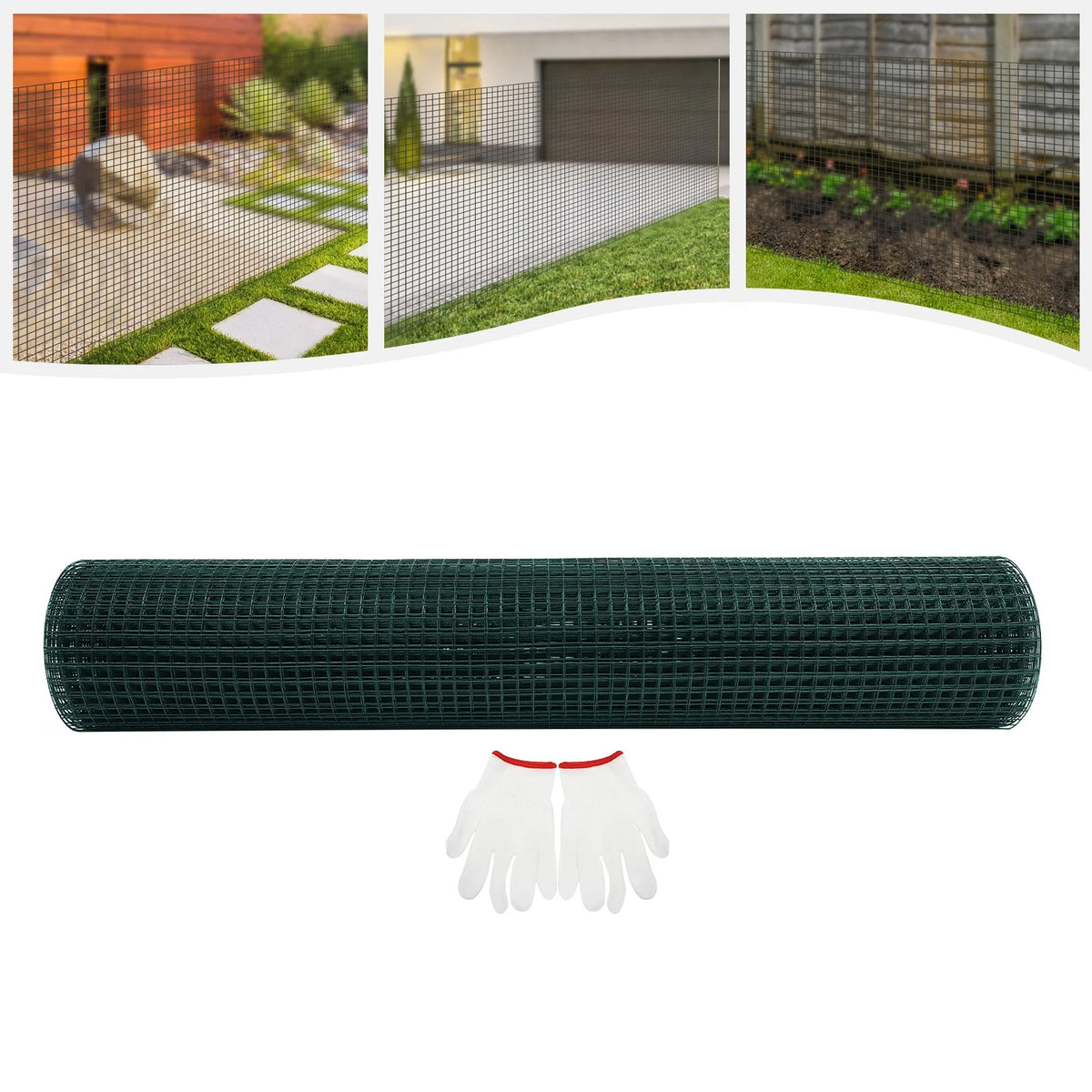 1/2" 100FT Hardware Cloth Welded Wire Mesh for Poultry Fence