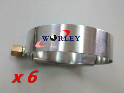 10 x 3" Turbo Pipe Hose Coupler & T-bolt Clamps for Car (79-87)