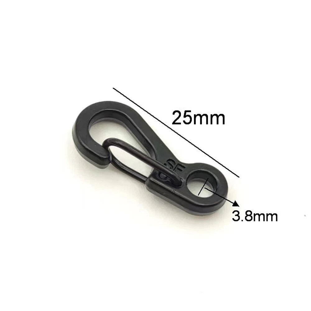 30PCS Mini Carabiner Snap Hook Clip for Outdoor Camping