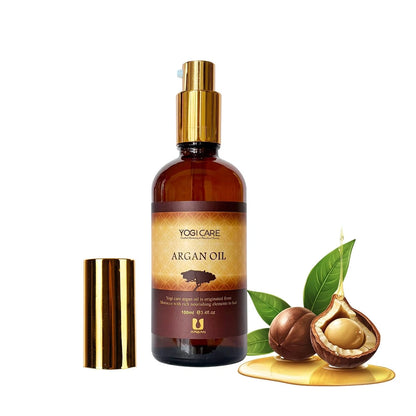Moroccan Argan Oil for Frizzy, Dry & Damaged Hair (3.4 Fl Oz)