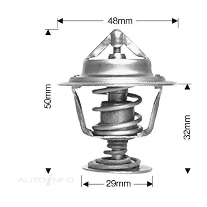 Dayco Thermostat for Toyota Tercel AL25 1.5L 4cyl (1984-1988)