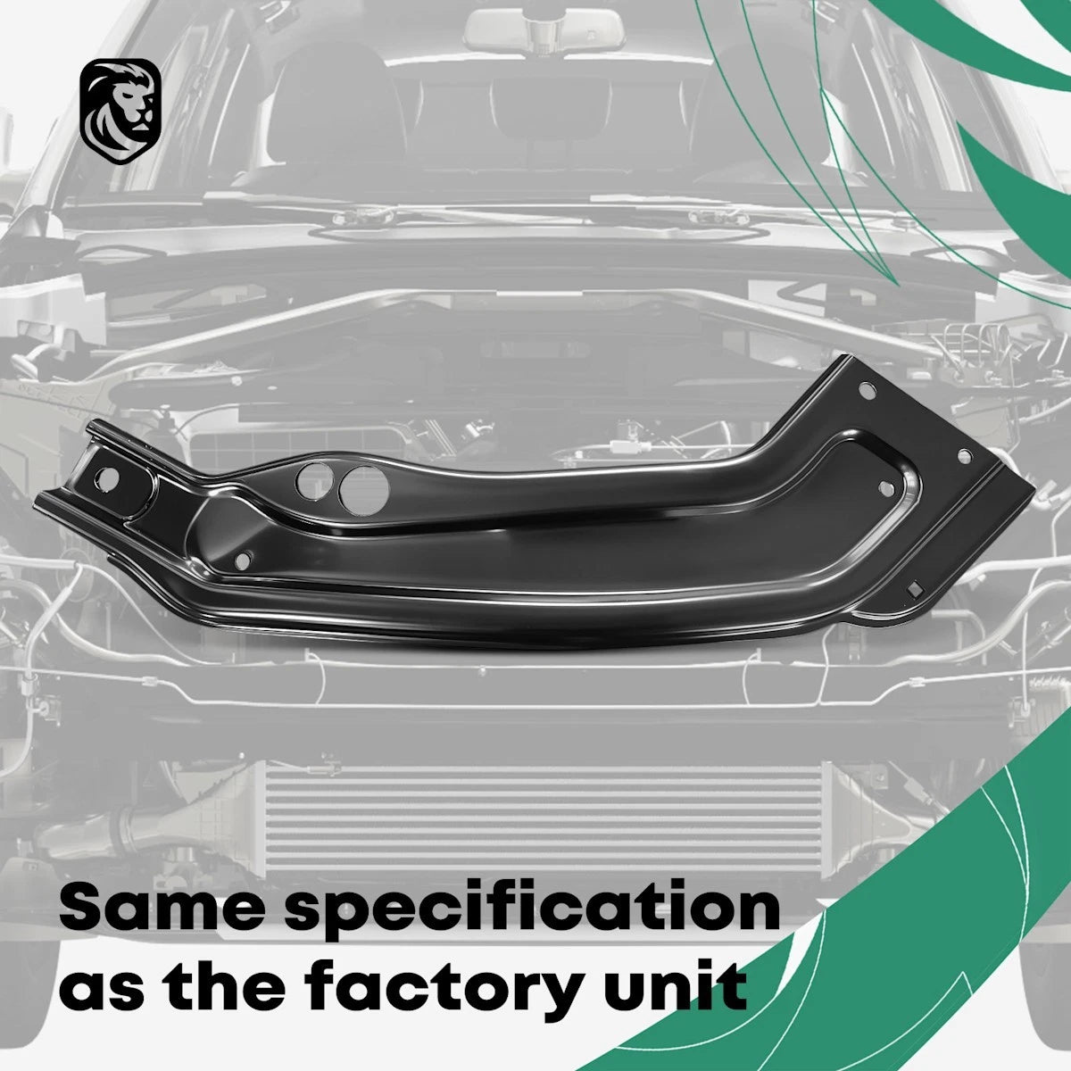 Radiator Support for VW Passat Sedan (2016–2019) 18108889