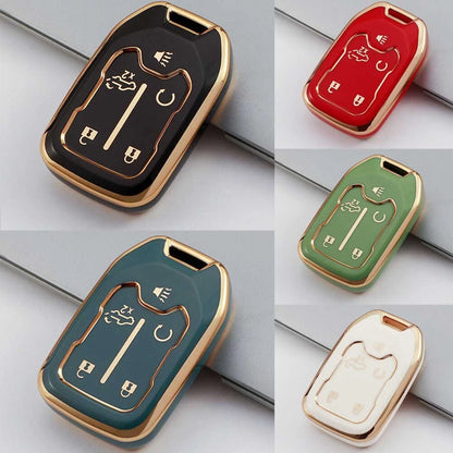 TPU Remote Key Fob Cover Case for GMC Savana Sierra Yukon (USA)