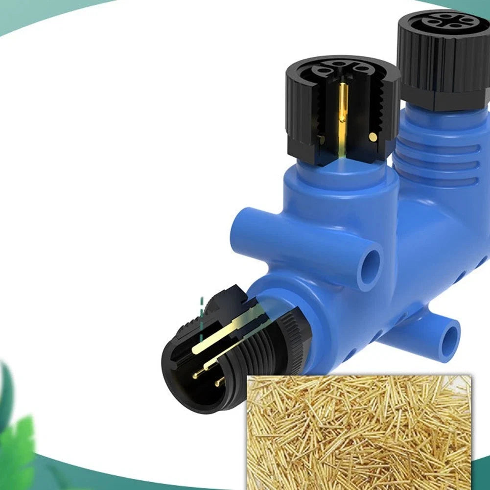 Marine T Connector for Marine Equipment (Plastic, Brass)