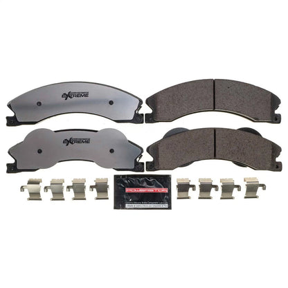 2X Z36-1411 Powerstop Brake Pad Set for Chevy Express 2013–2020