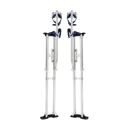 Adjustable Aluminum Drywall Stilts for Taping Painting (48-64 Inch)
