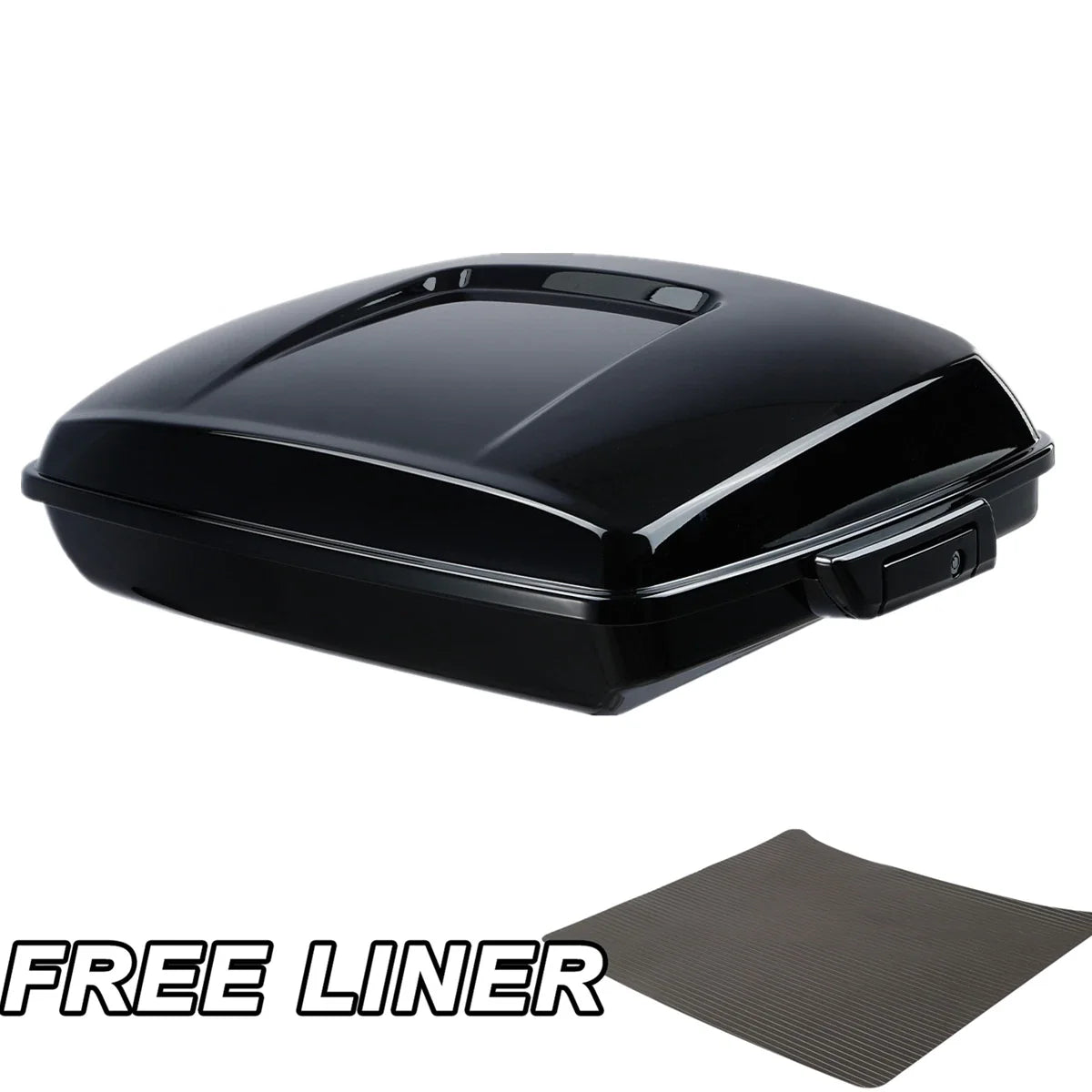 Razor Trunk for Harley Davidson Touring Street Road Glide (2014–Present) Black