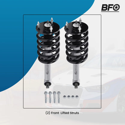 BFO 3.5in Front Lift Struts for GMC Sierra Yukon 1500 2WD 4WD (2007–2013)