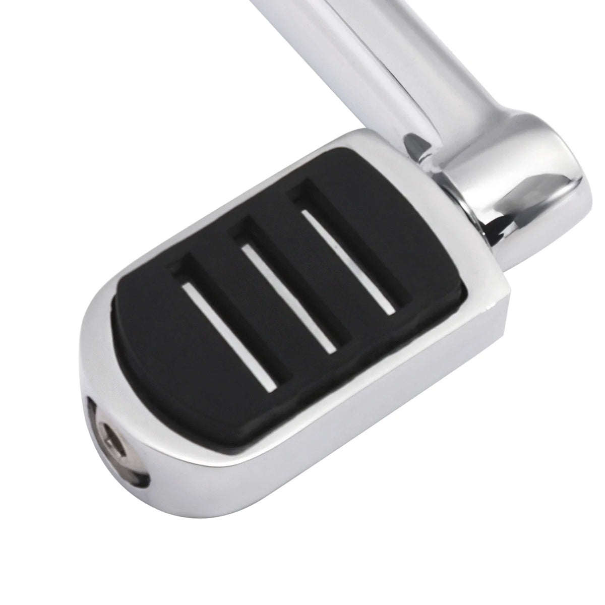 Chrome Left Heel Shift Lever w/ Shifter Pegs for Harley Softail (1986–2017)